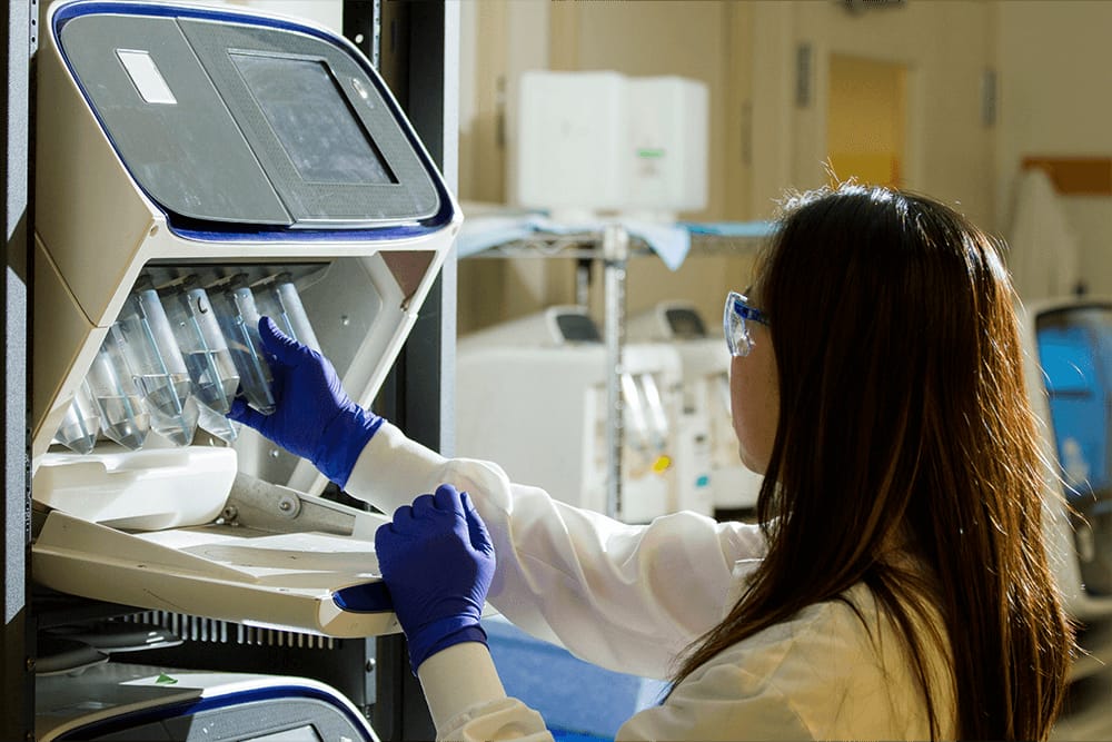Biotech and research facility representing Louisiana R&D tax credits