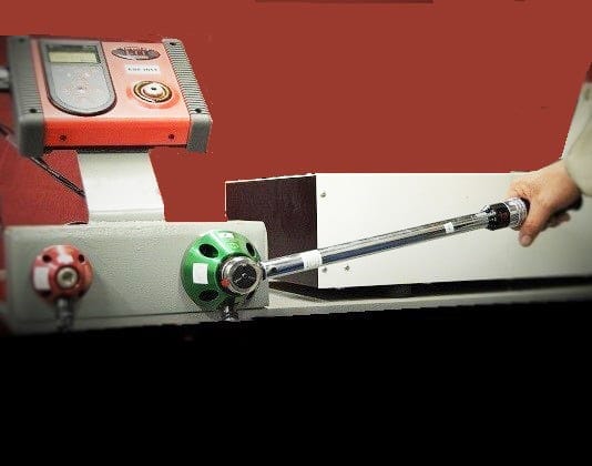 Torque wrench and bolting tool calibration