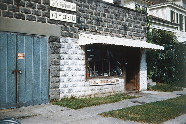 Historic exterior of the G.T. Michelli Company storefront at 4037 Palmyra Street in New Orleans