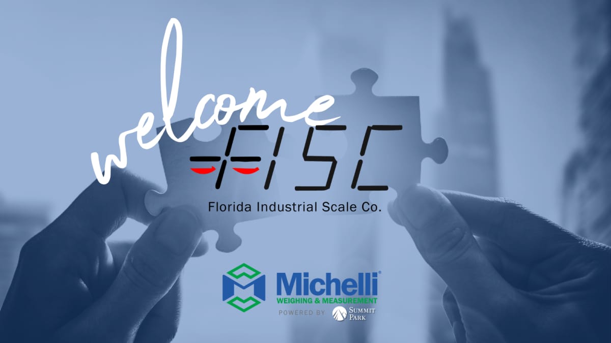 Florida Industrial Scale Co. joins the Michelli Weighing &amp; Measurement team
