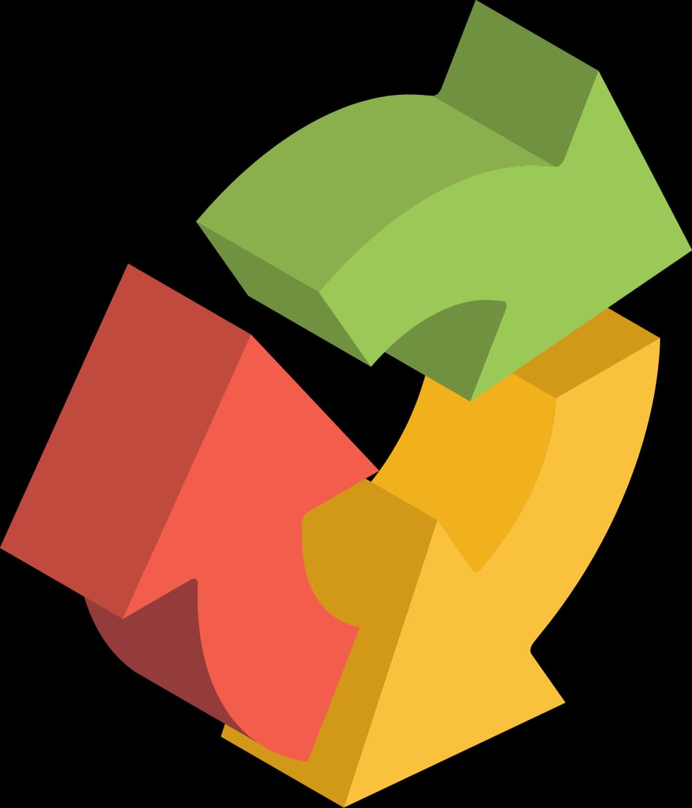 Lifecycle icon representing Michelli's end-to-end support from equipment sale through maintenance