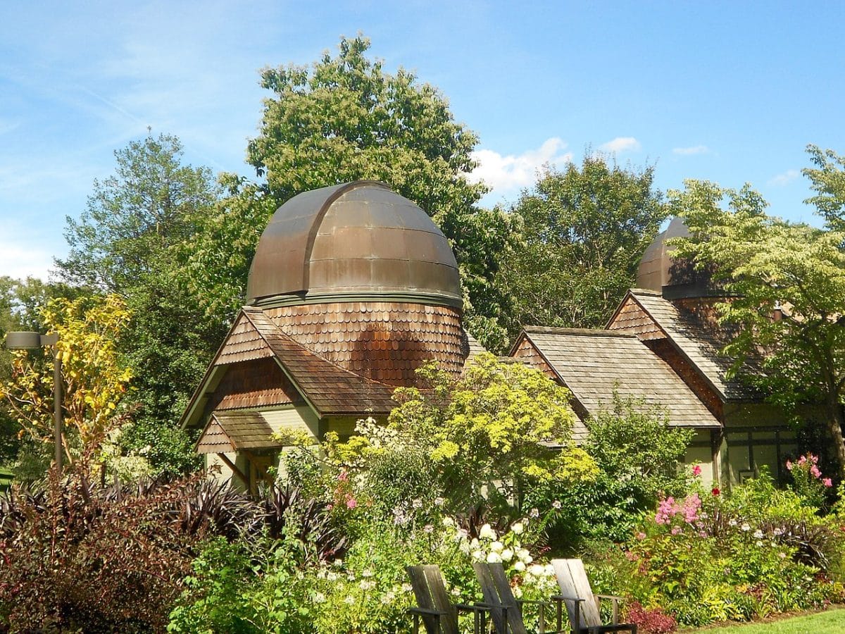 The historic Swarthmore College Observatory built under Susan Jane Cunningham's direction