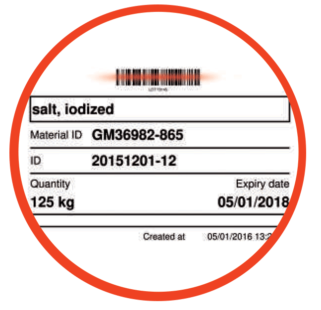 Data Input via Barcode Reader pic
