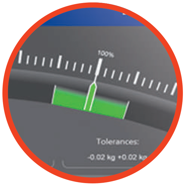 Simple User Guidance in Minebea Intec ProRecipe program