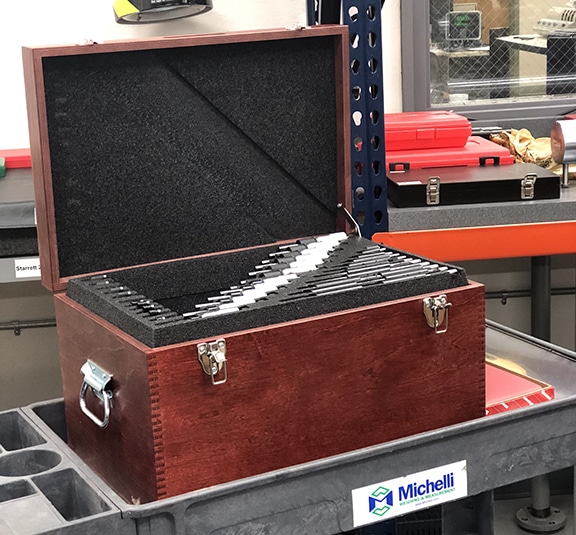 Wooden storage case