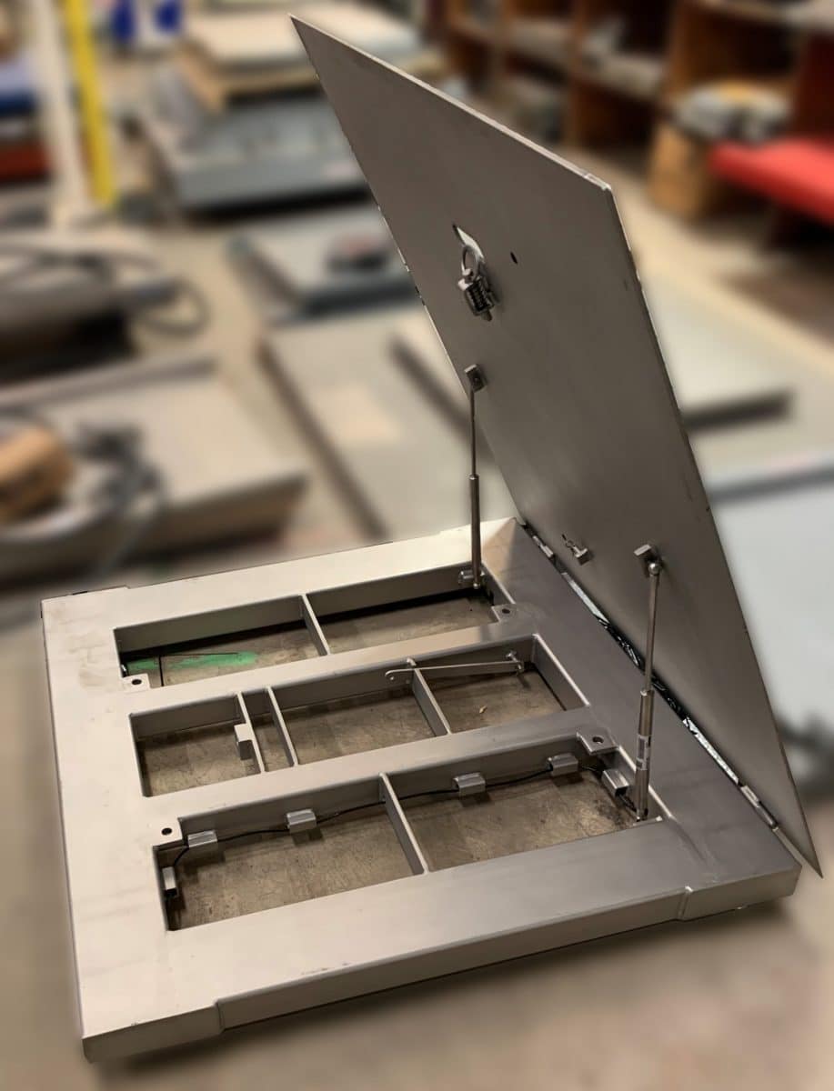 BTEK Lift Deck Washdown Scale
