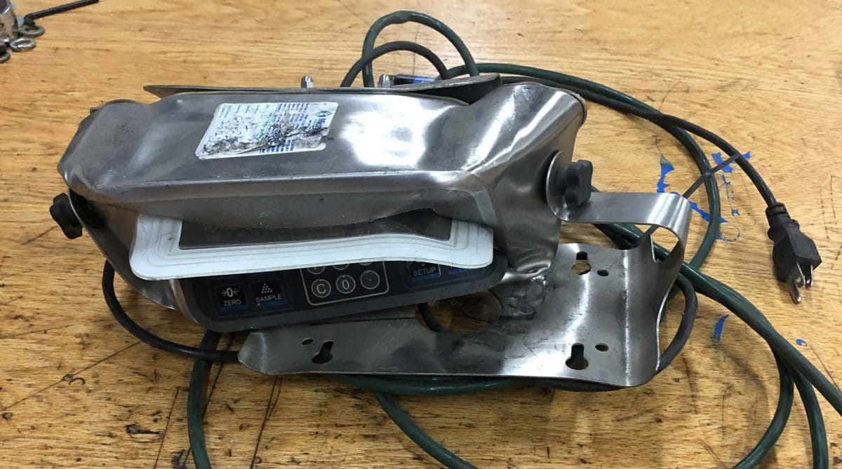 Smashed AWTX weight indicator