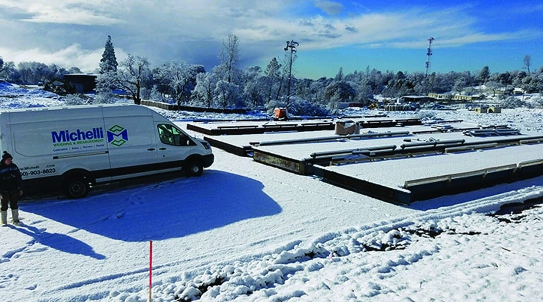 Snow covered truck sales