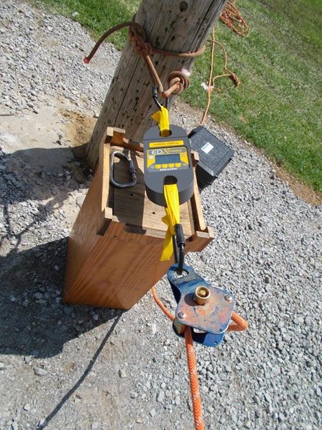 Dillon Dynamometer in use