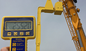 Radiolink handheld plus transmitting from SP wireless loadcell