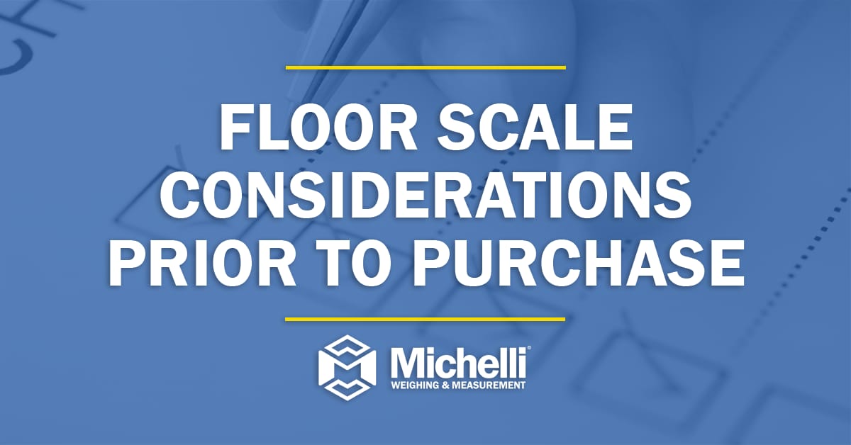 Floor Scale Considerations Blog Post Cover Photo with Checklist image in background