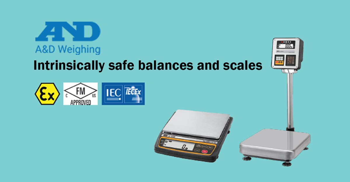 A&D Hazardous Area Weighing Solutions Blog Post Cover