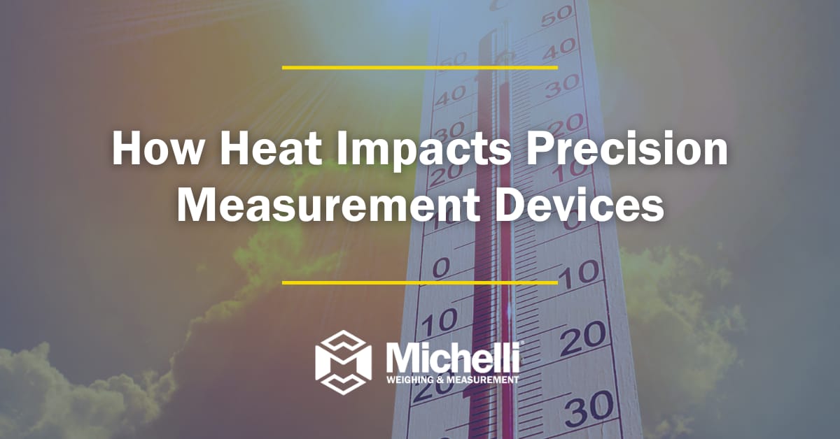 Thermometer with text overlay about heat and measurement precision.