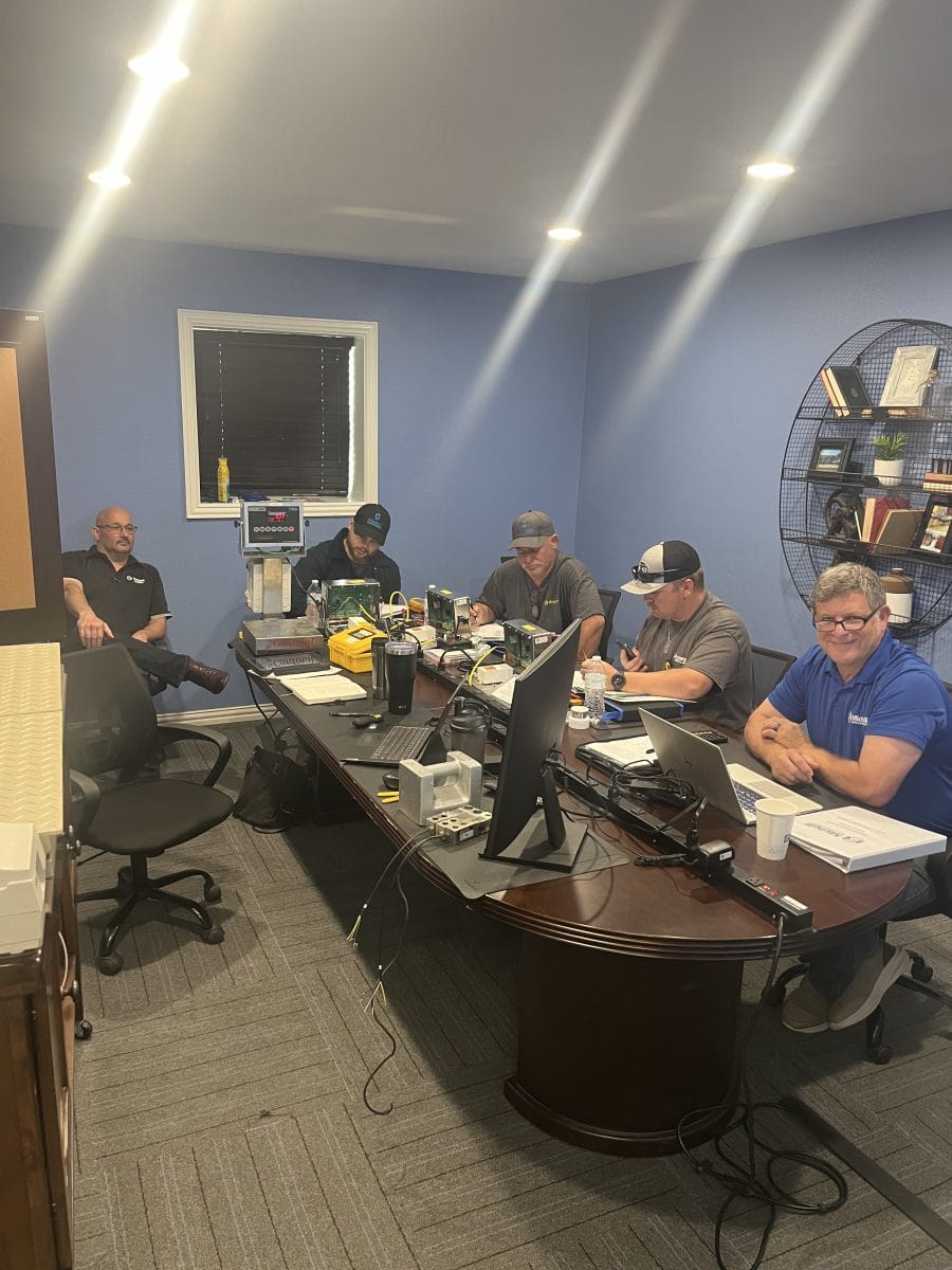 Technician training class