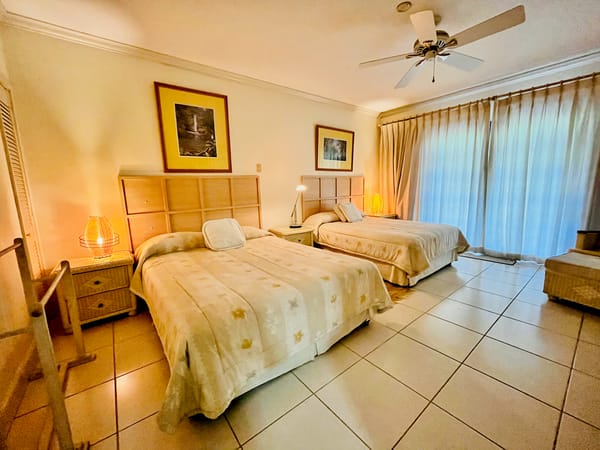 Bedroom 1 at Tobago Plantations Apartment