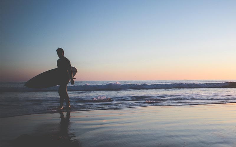 Surf lessons at Mount Irvine Bay, Tobago