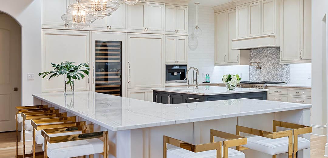 Remodeled kitchen at Southern Trace Residence, after transformation by The Cottage