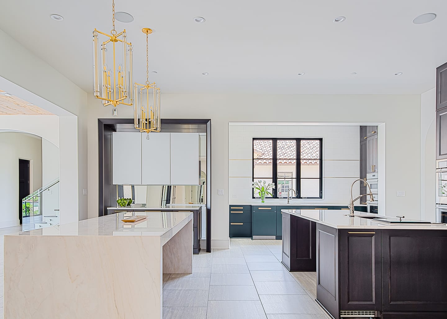 Full kitchen shot with Bentwood cabinetry