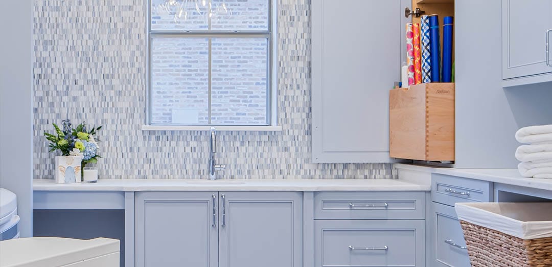 Remodeled laundry room