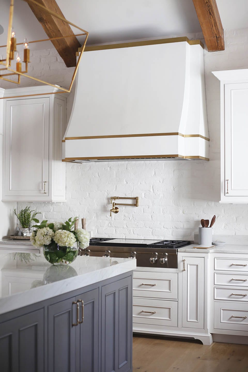 Kitchen with Sub-Zero and Wolf appliances