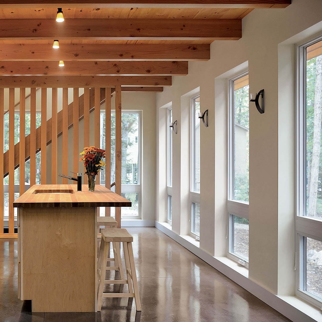 Marvin windows in kitchen