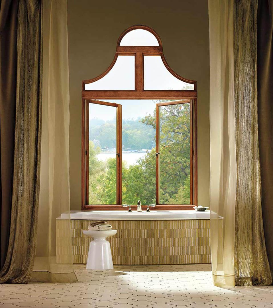 Marvin windows in dining area