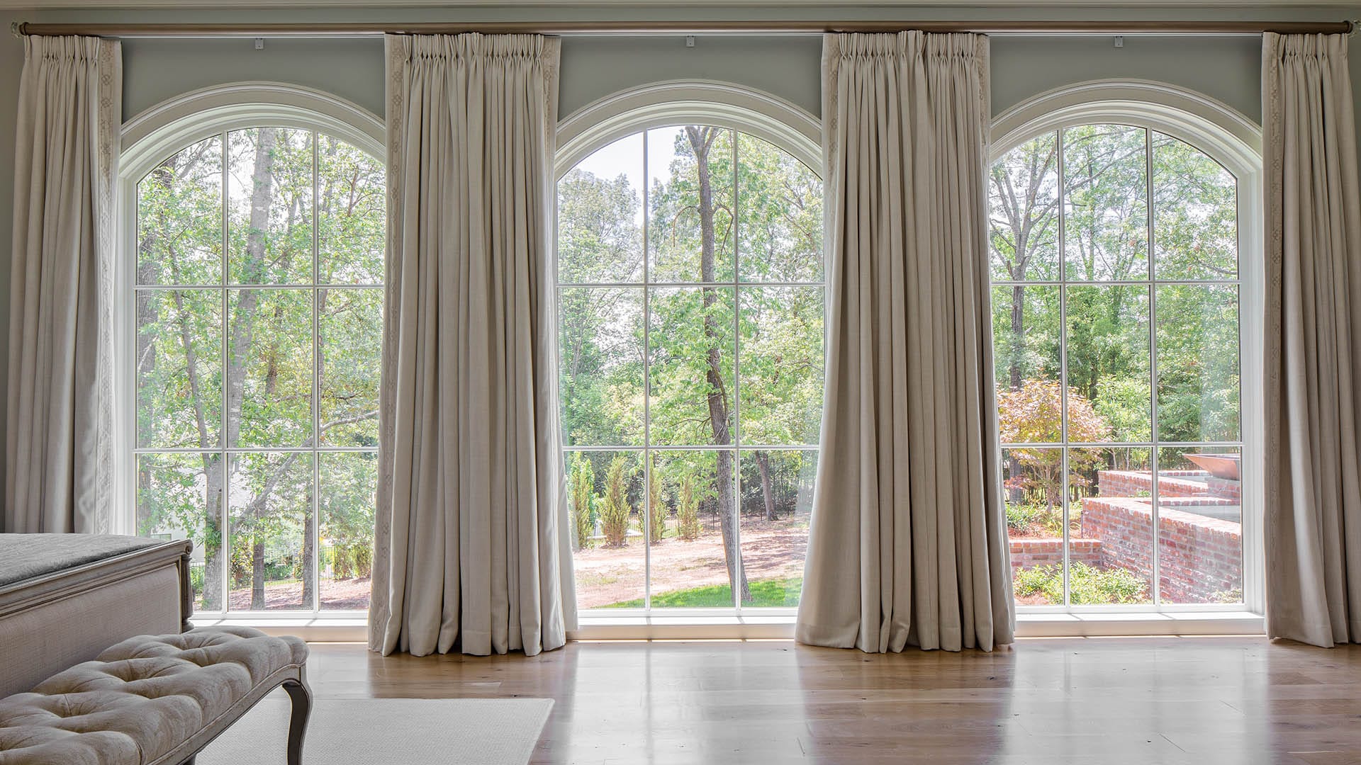 Marvin windows wide living room