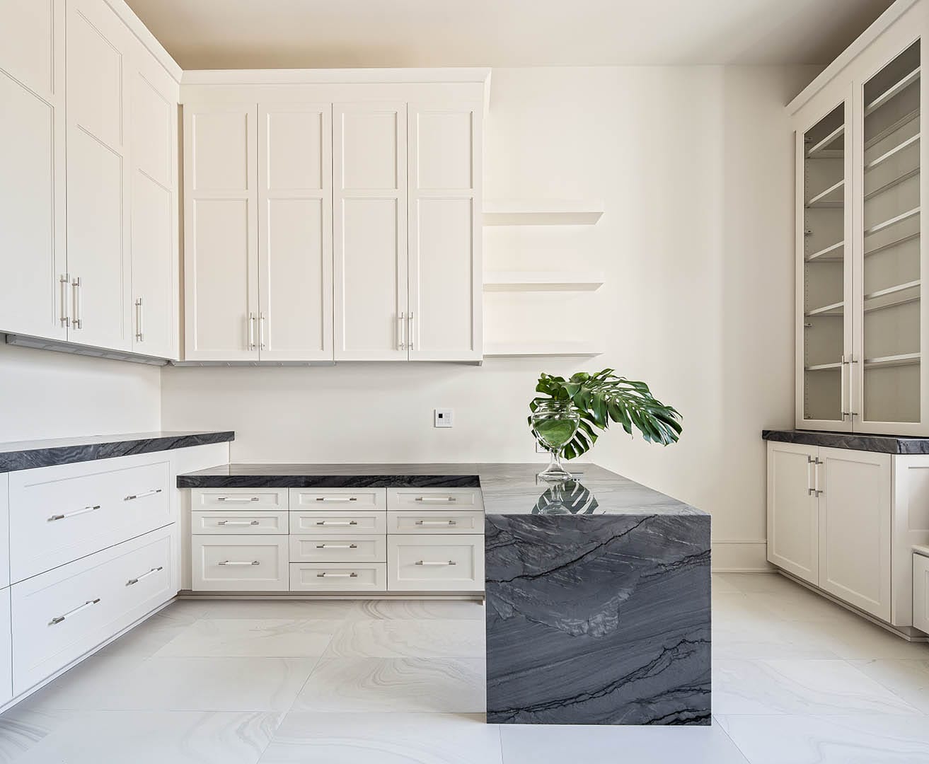 Custom cabinetry wide shot