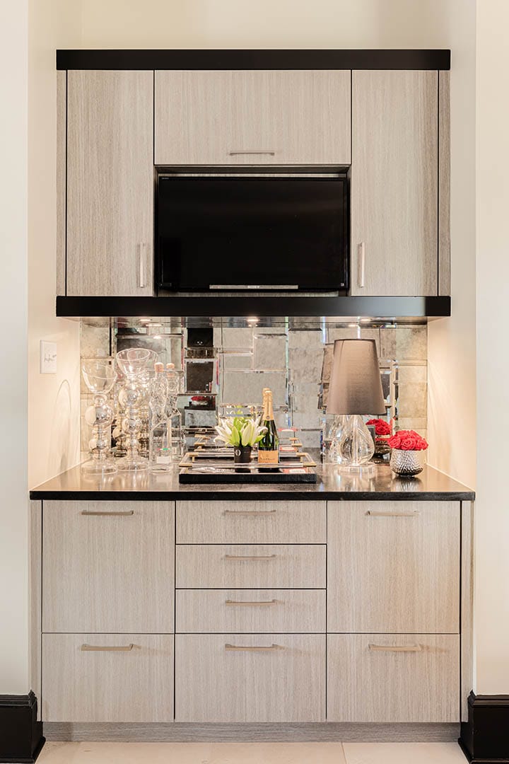 Custom cabinetry detail portrait