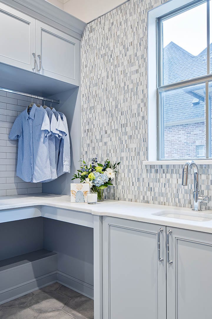 Custom cabinetry portrait view