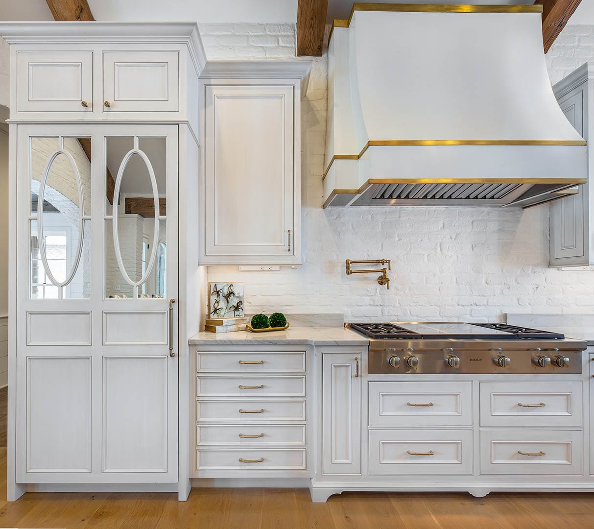 Custom cabinetry near-square view