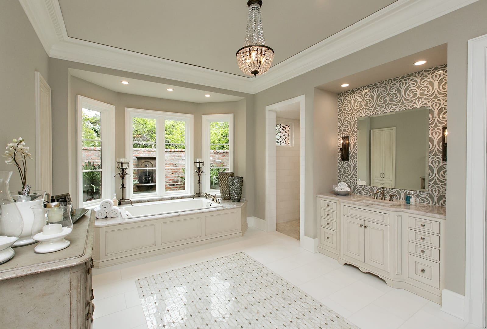 Custom cabinetry landscape