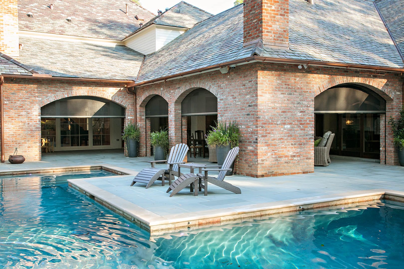Phantom screens patio landscape
