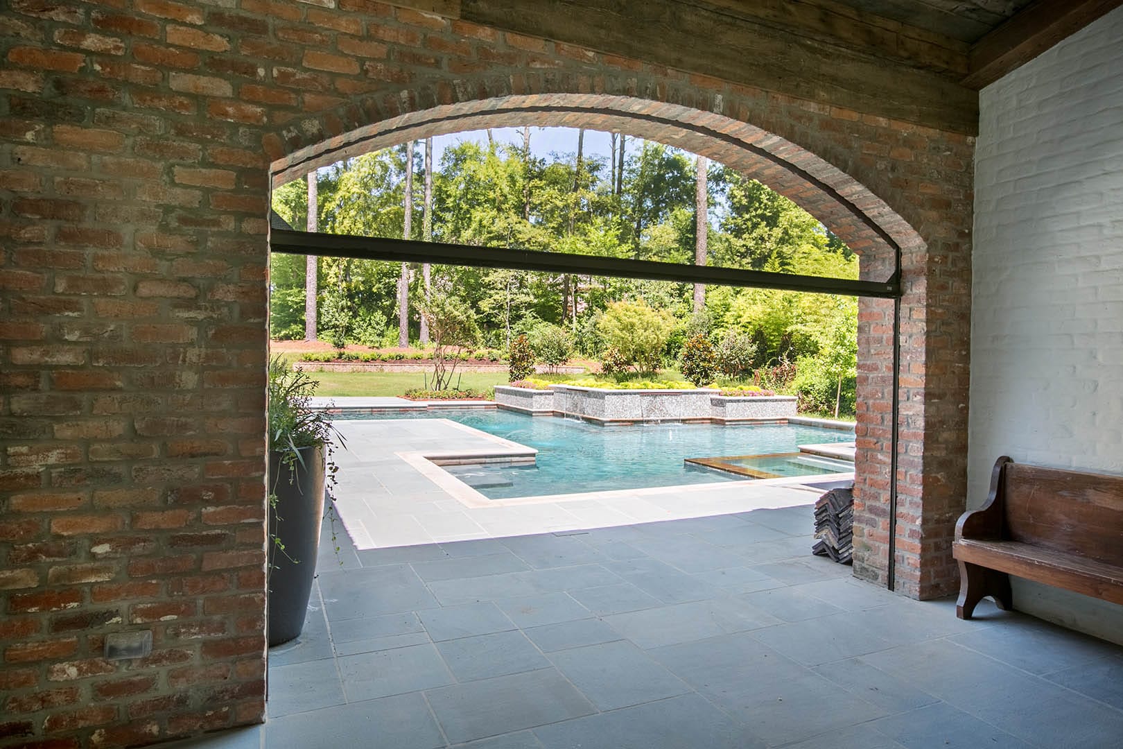 Phantom screen outdoor space