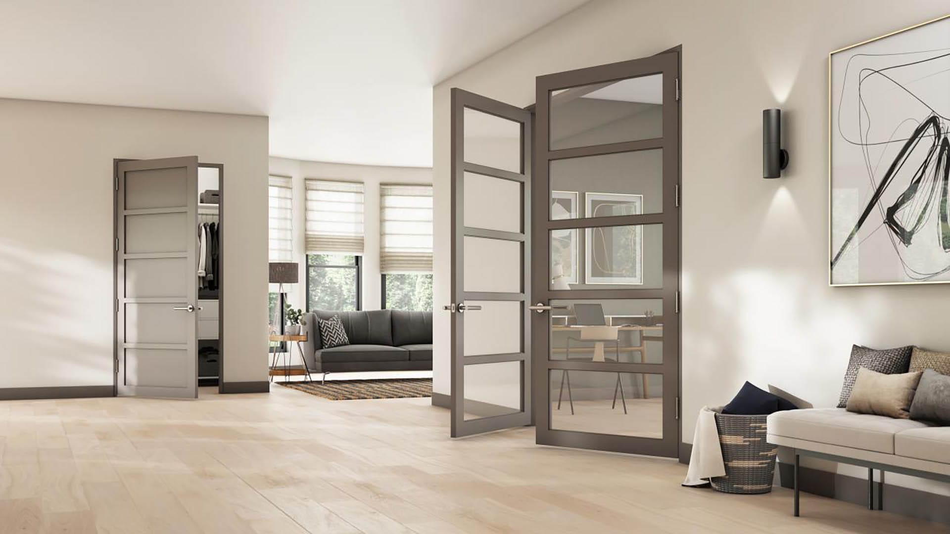 TruStile doors wide landscape