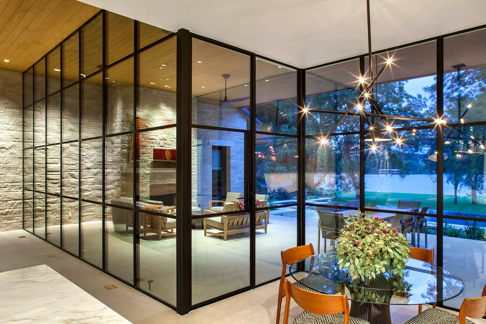 Rehme steel windows and doors luxury interior