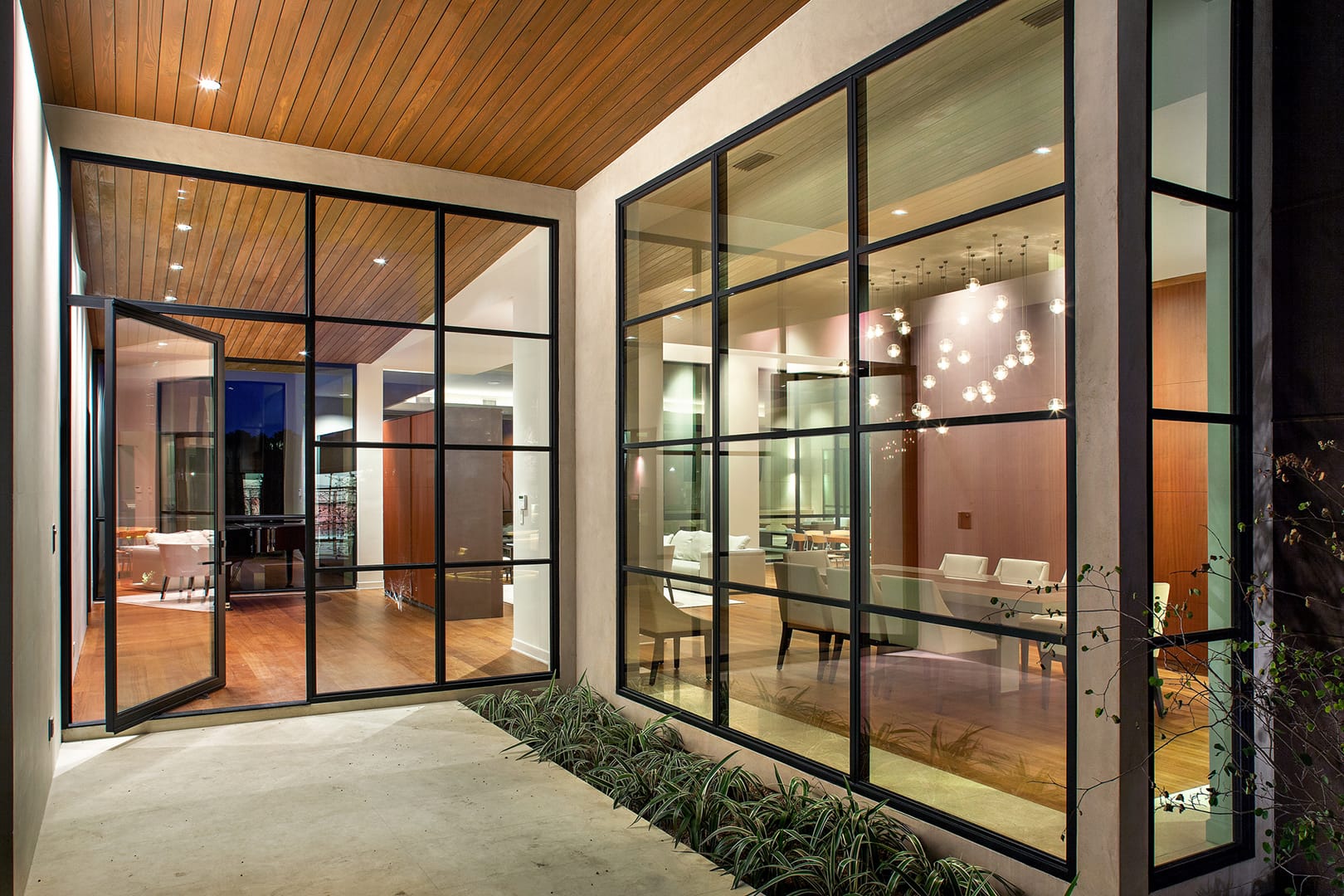 Rehme steel windows in a luxury residential project