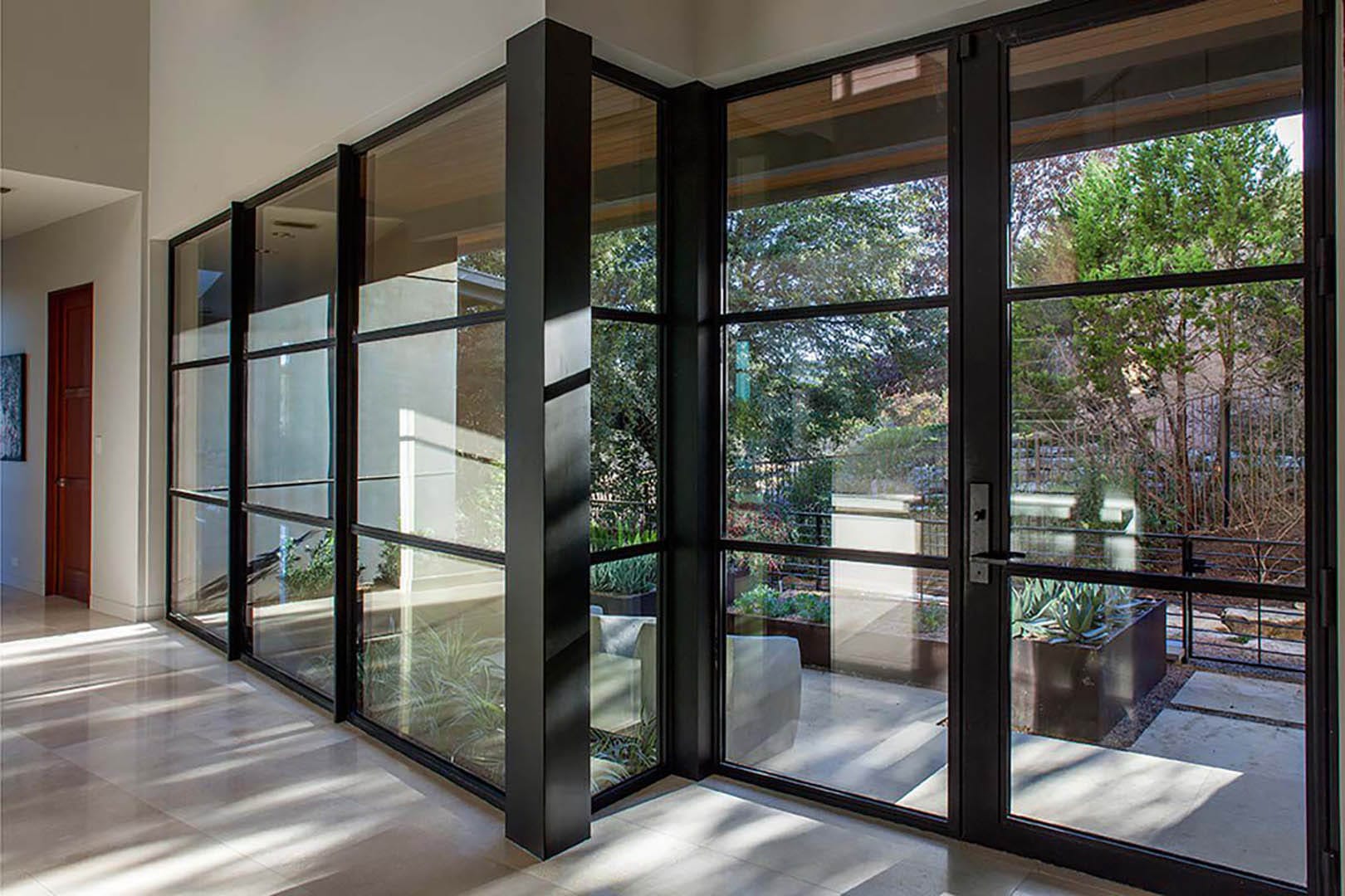 Rehme steel windows providing expansive views