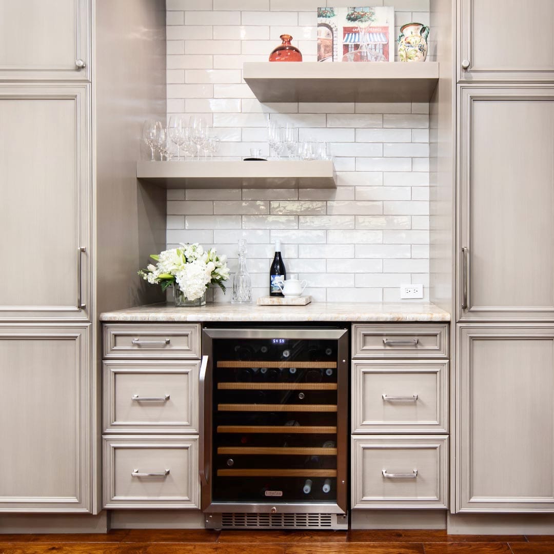 Stunning kitchen design by The Cottage in Shreveport LA