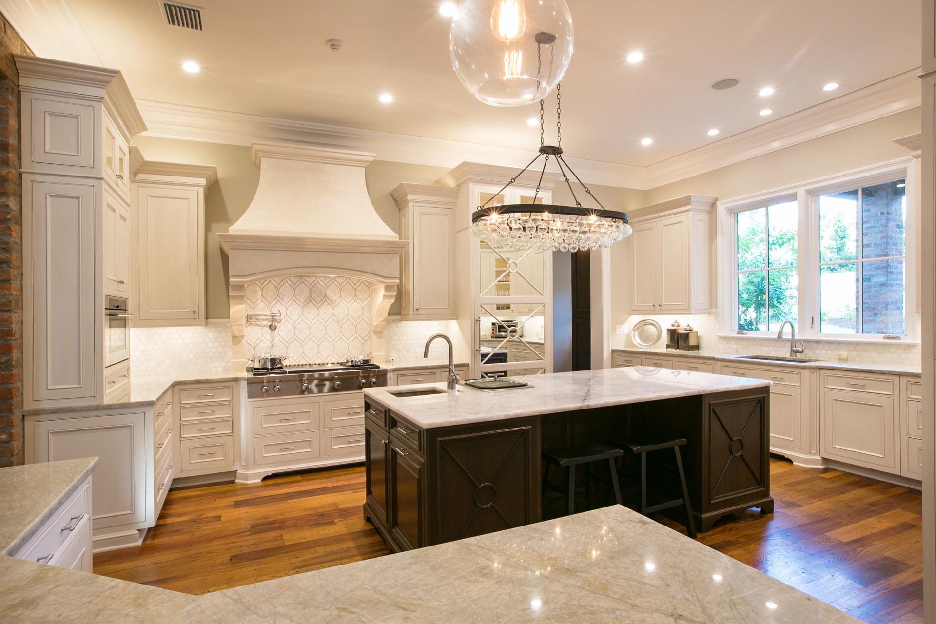 Epicurean kitchen design by The Cottage in Shreveport Louisiana