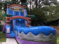 22' Tiki Plunge Double Lane Waterslide