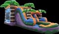 Tiki Plunge Water Combo with Double Waterslide