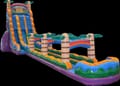 27' Tiki Plunge Double Lane Waterslide