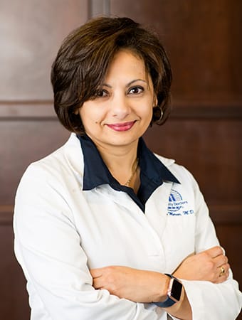 Portrait of Sherin H. Mercer, M.D., family physician at The Family Doctors